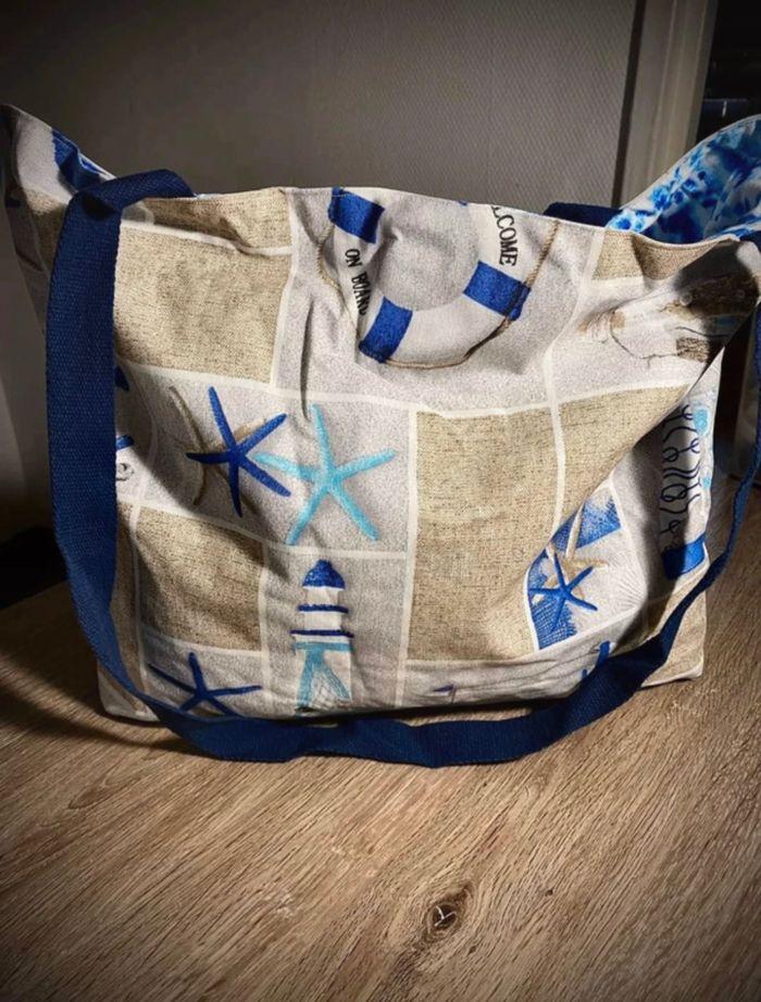 Sac de plage et sa pochette - photo numéro 3