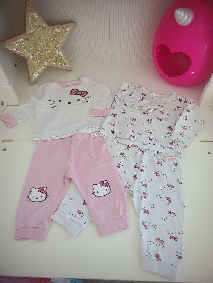 2 pyjama hello kitty - photo numéro 1