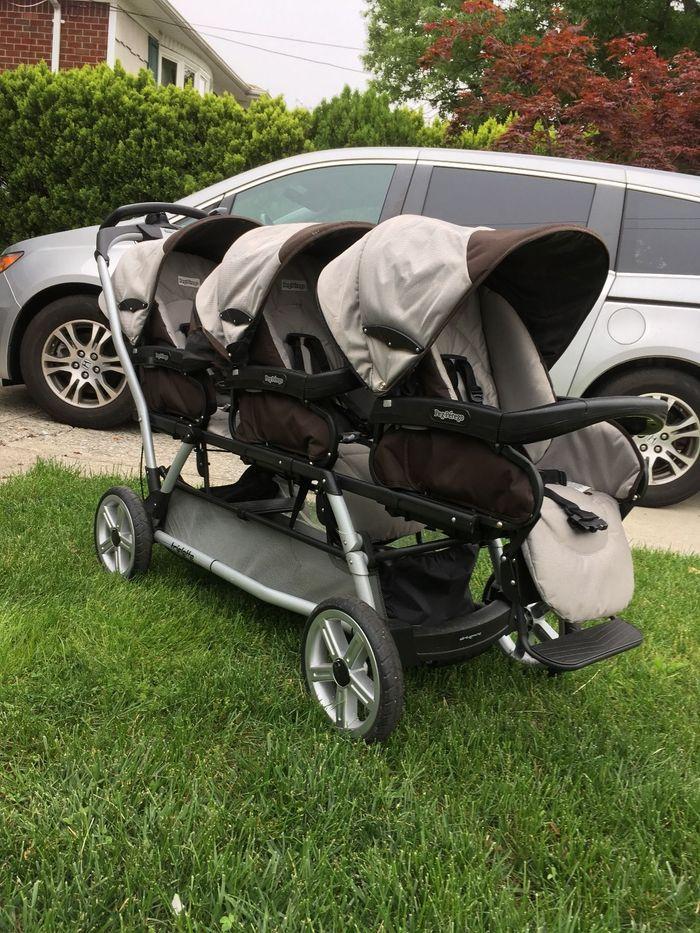 Poussette triple Peg Perego - photo numéro 1