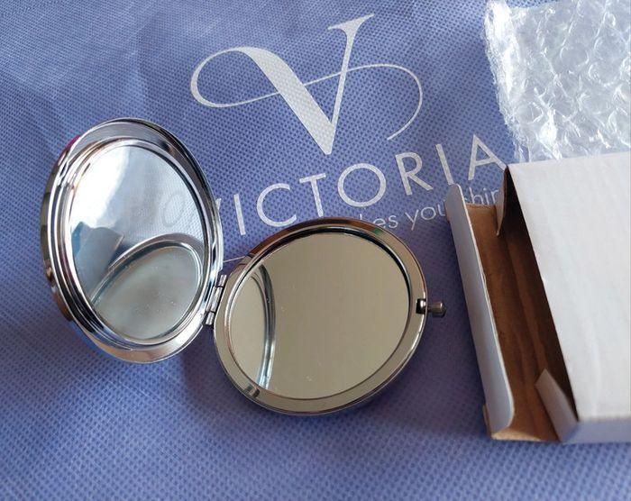 Très joli miroir de poche Victoria Bijoux neuf - photo numéro 3