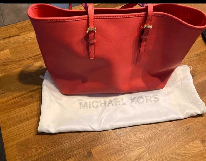 Cabas Michael Kors corail - photo numéro 5