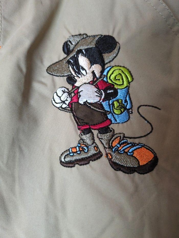 Pantalon cargo doublé beige Disney Mickey 6 ans - photo numéro 2