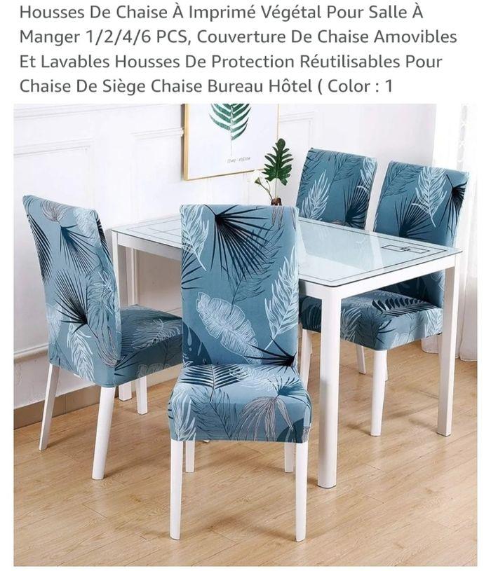 Lot de 6 housses de chaises neuve - photo numéro 5