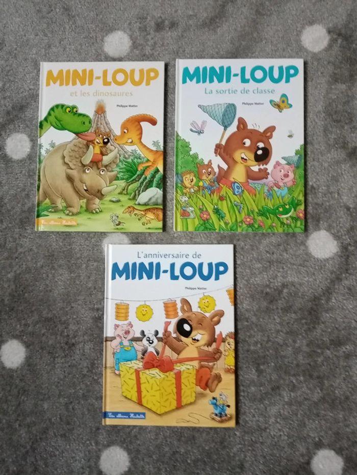 Mini loup. Lot de 3 albums neufs - photo numéro 1