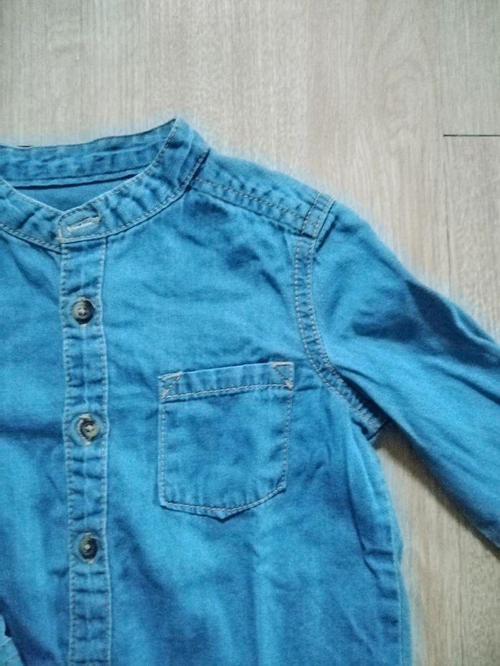 Chemise imitation jean 2 ans / 24 mois - photo numéro 2