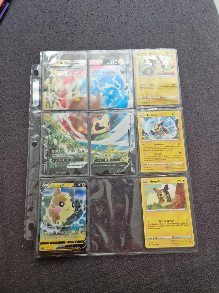 Lot de cartes Pokémon Morpeko