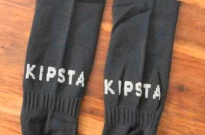 Chaussettes hautes  de  sport  - Noires  -  39/41  - Kipsta - photo numéro 7