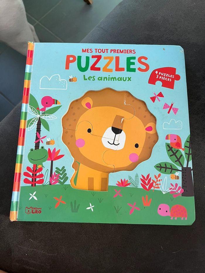 Livre mes tout premiers puzzles - photo numéro 1