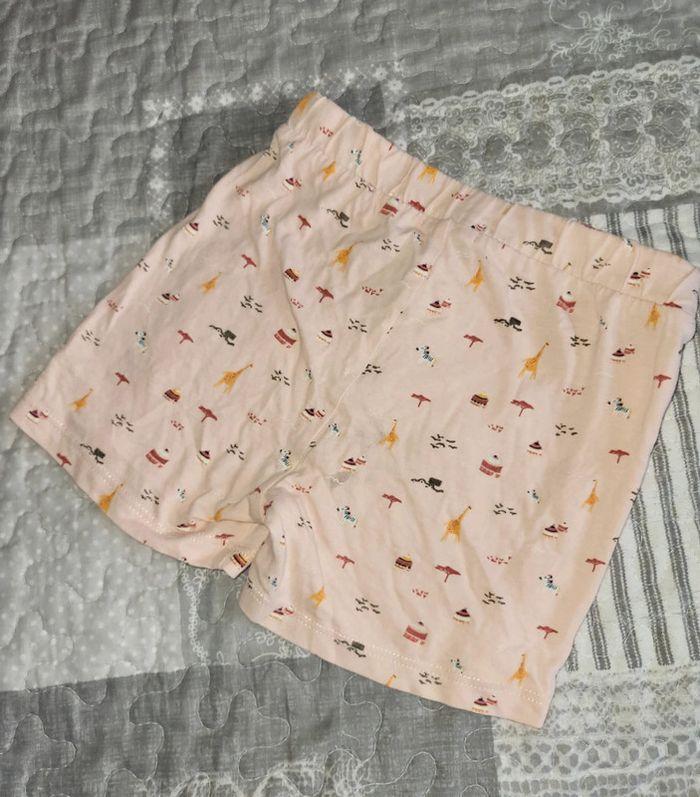 Short beige à motif taille 4 ans - photo numéro 4