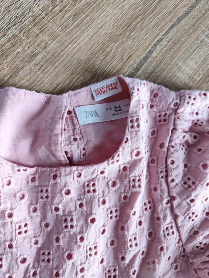 Blouse rose Zara - photo numéro 3