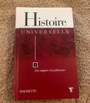 Livre Histoire Universelle Tome 1 Des origines à la préhistoire Hachette