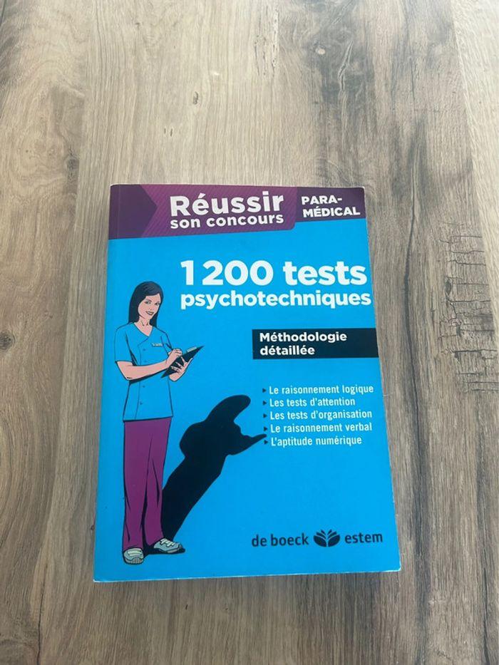 Livre tests psychotechniques - photo numéro 1