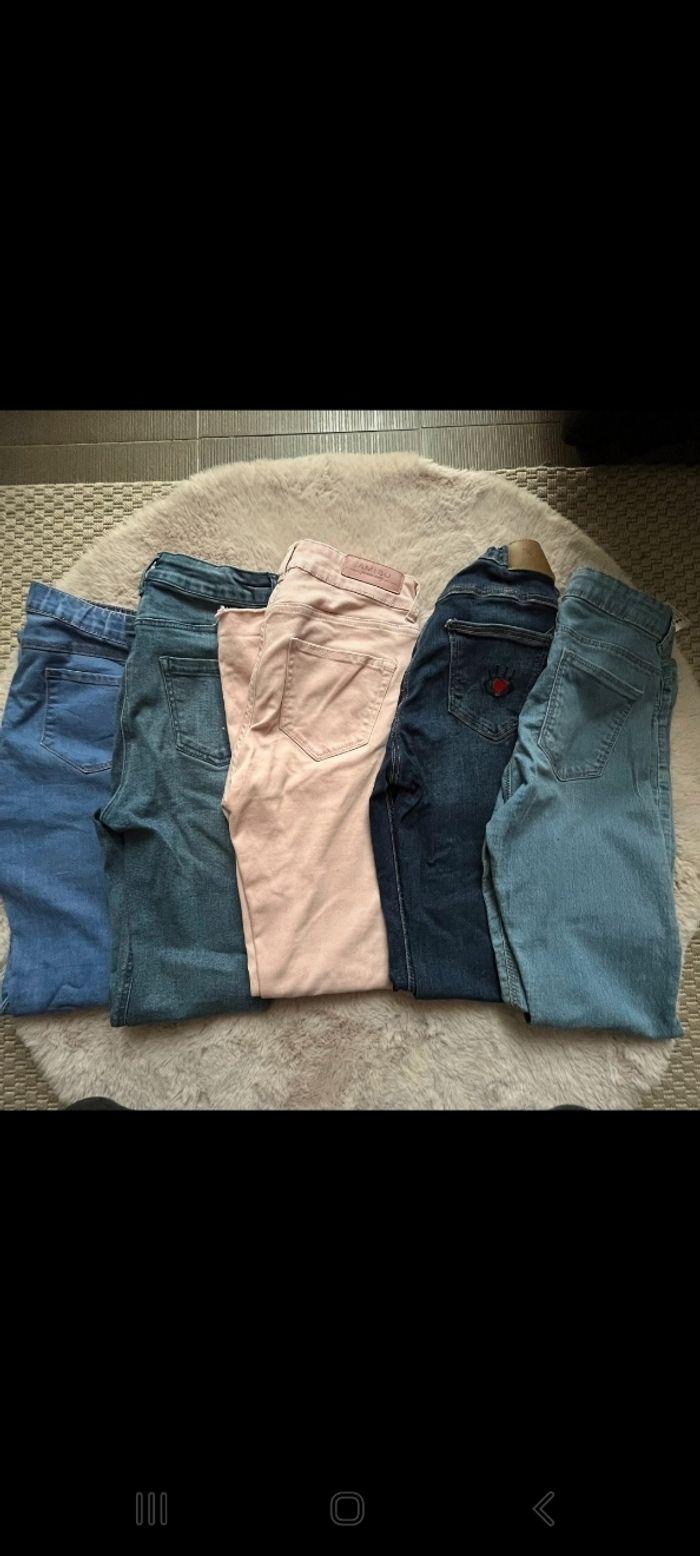 Lot de jeans fille 12 ans - photo numéro 1