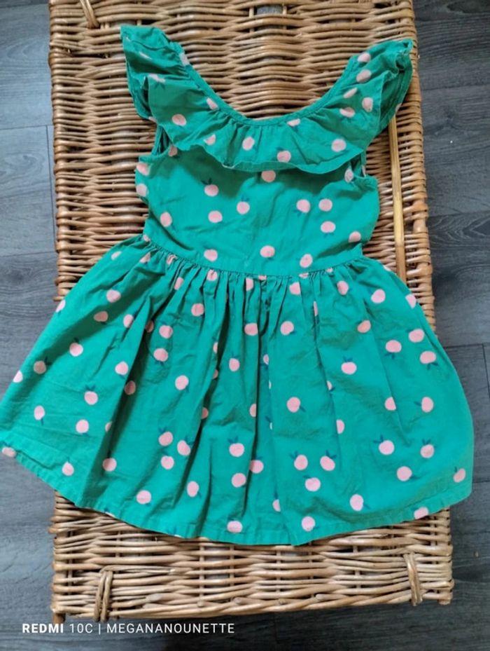 🦋 Jolie robe à volants vert 3 ans Kiabi - photo numéro 1