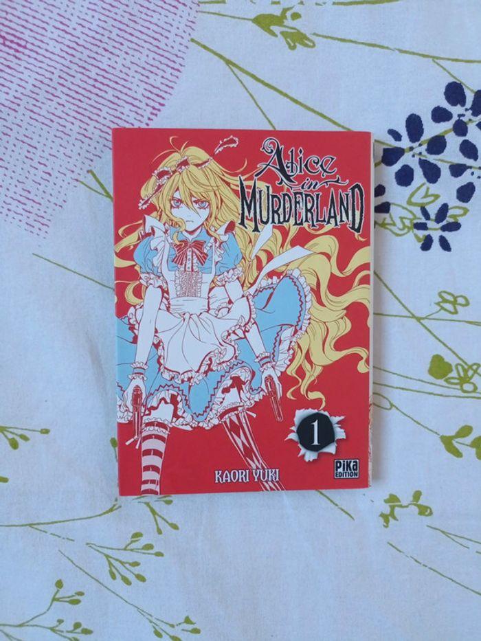 Lot de 3 mangas "Alice in murderland" / Kaori Yuki / Tome 1 à 3 - photo numéro 2