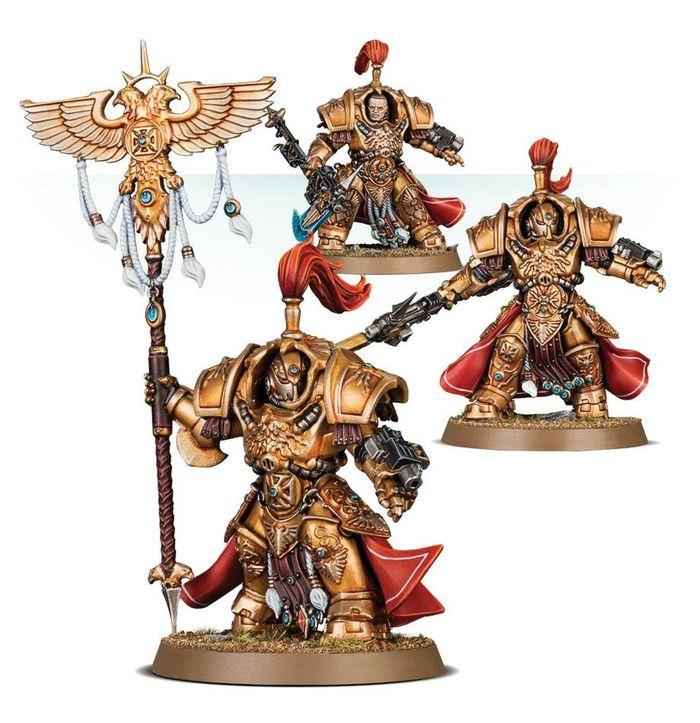 3x Allarus Custodians / Custodiens Allarus - Adeptus Custodes - photo numéro 3