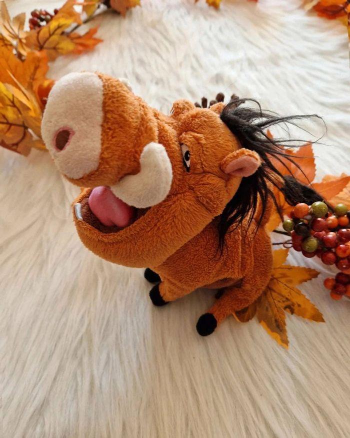 Mini peluche  pumba le roi  lion - photo numéro 2