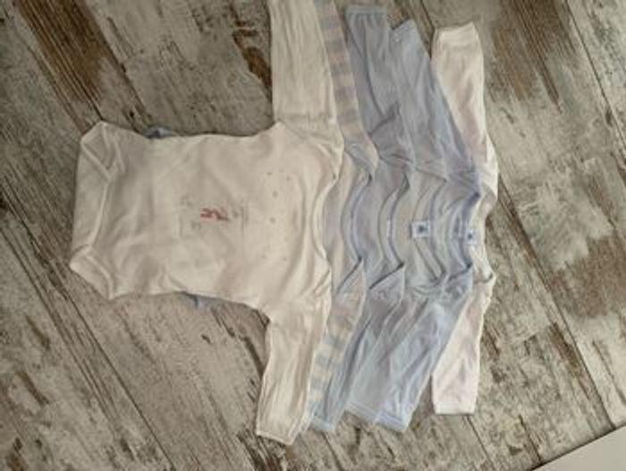 Lot 5 bodies Petit bateau - photo numéro 3