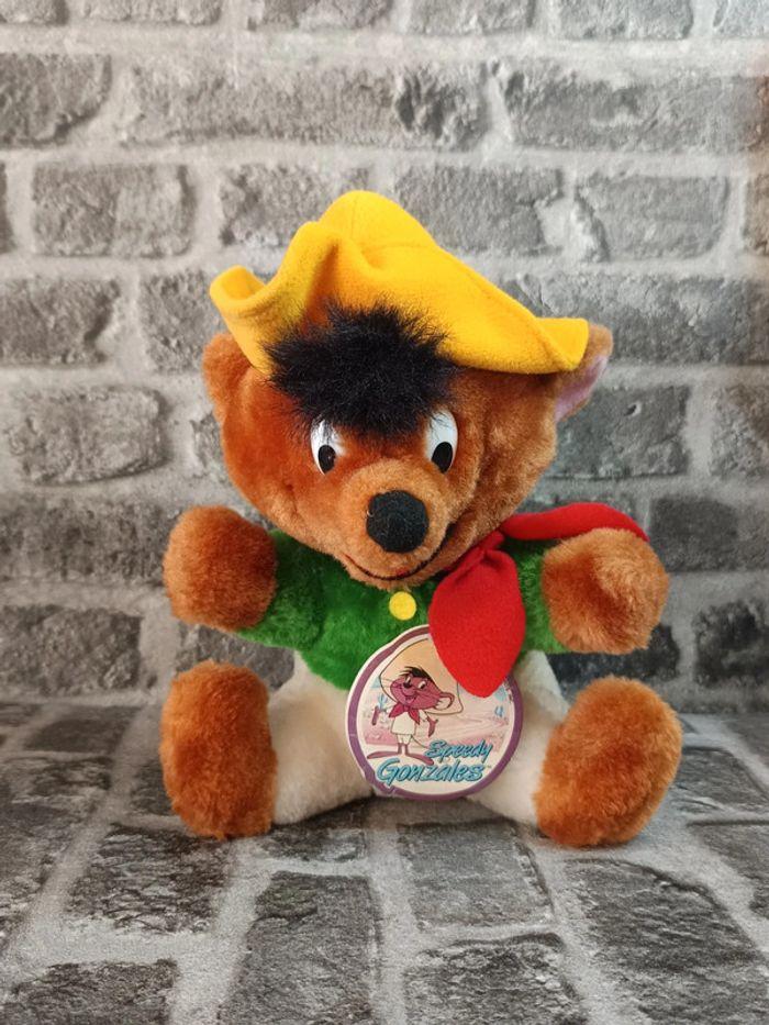 Peluche Officielle Vintage Speedy Gonzales 1991 - photo numéro 1