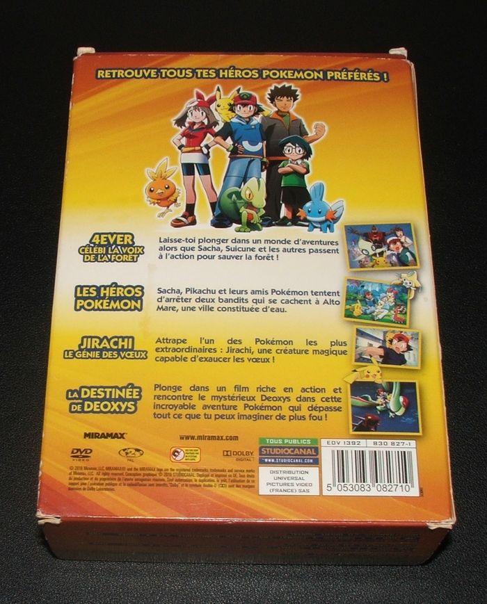 coffret DVD 4 film pokemon - photo numéro 2