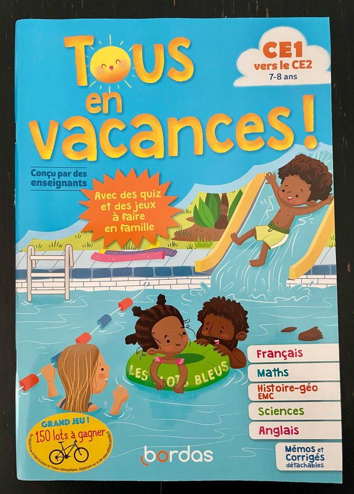 Cahier de vacances CE1 vers CE2 - photo numéro 1