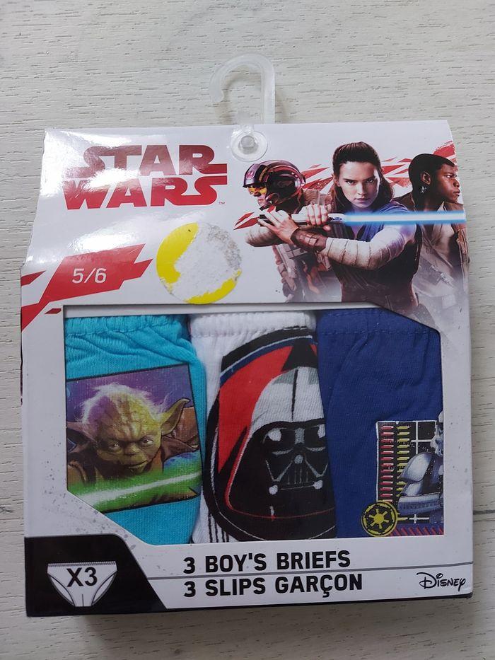 Lot de 3 slips star wars disney