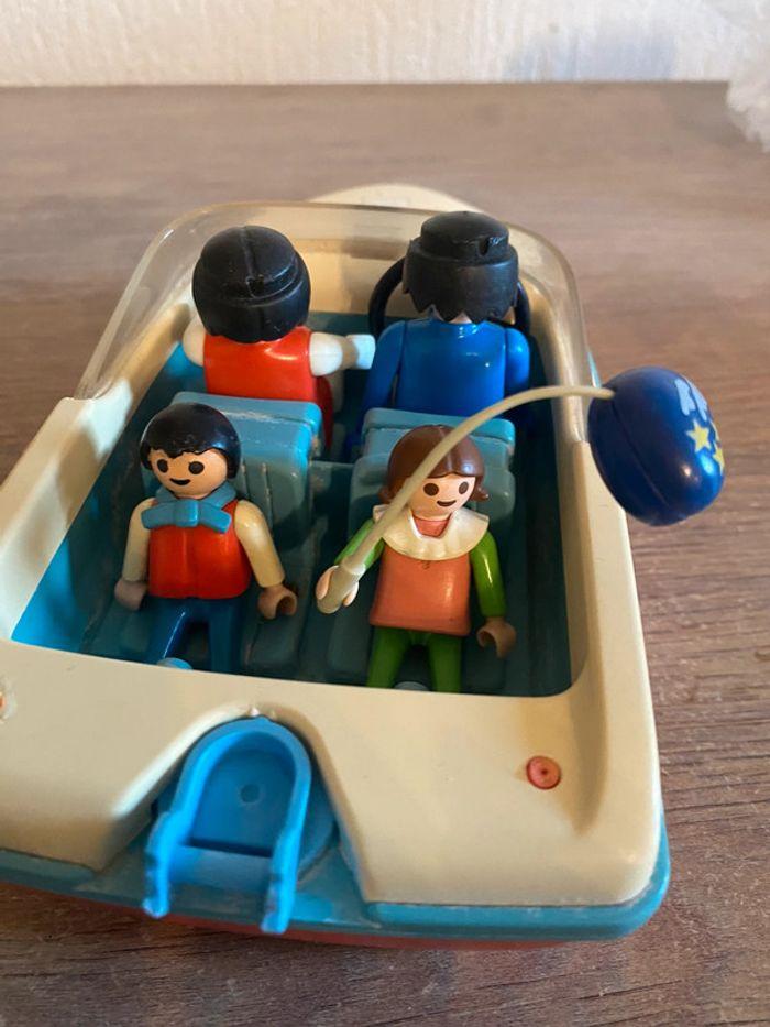 Famille et bateau vintage playmobil - photo numéro 2