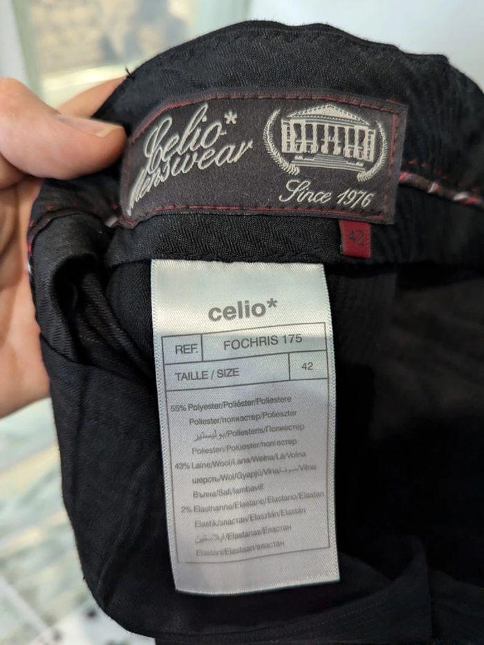 Pantalon de costume Celio noir - photo numéro 2