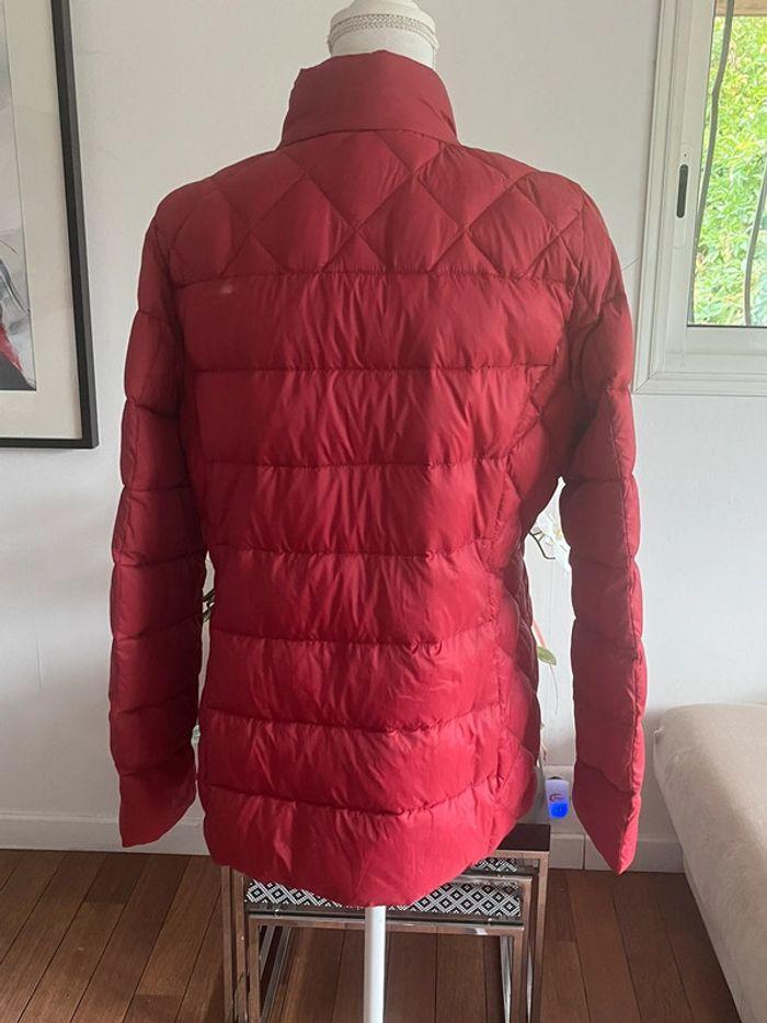 Veste Doudoune légère rouge en plumes et duvet taille 46 Grain de malice - photo numéro 6