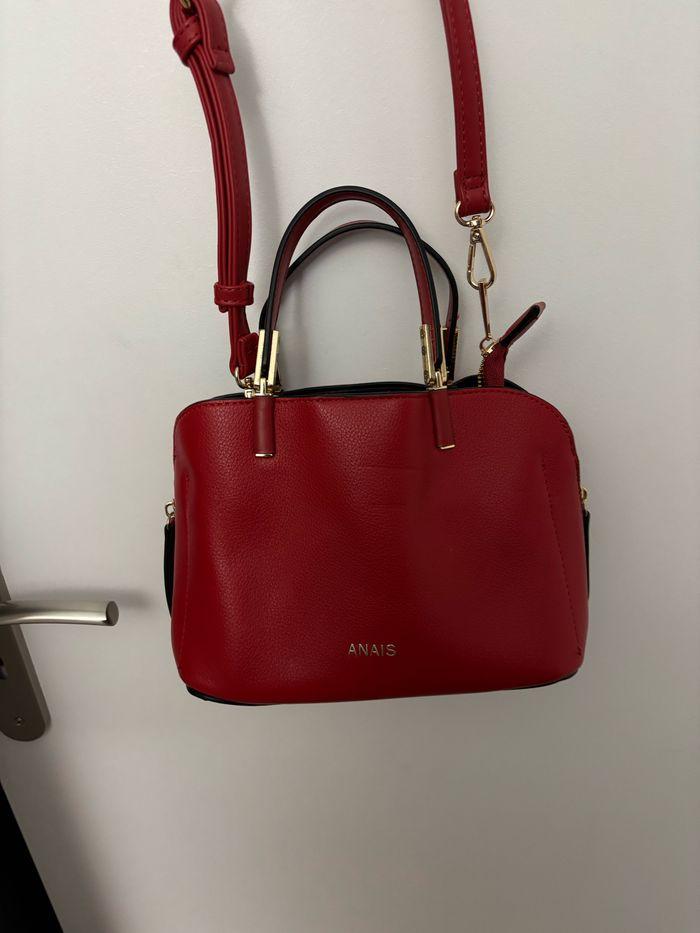 Sac en bandoulière rouge - Anaïs - photo numéro 2