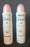 Lot 2 deodorants dove floral touch neufs