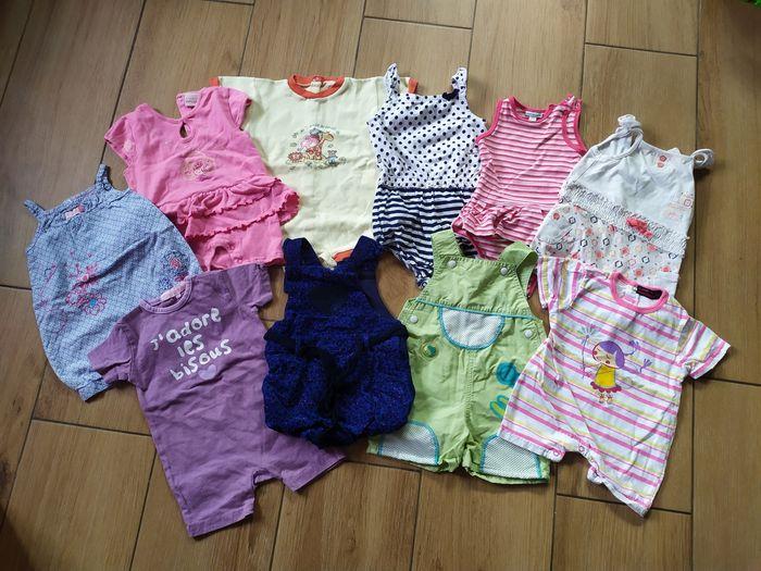 Gros lot vêtements fille 6 mois Printemps/été - 89 pièces - photo numéro 8