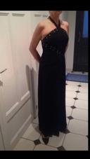 Robe longue taille 36 noire