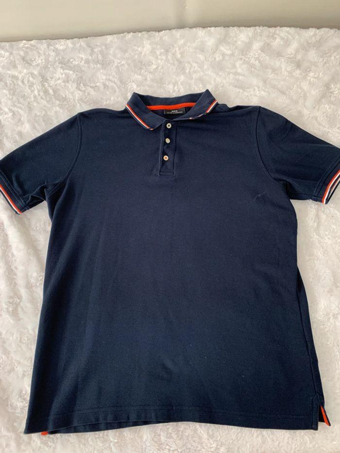 Polo Shirt Mise au green bleu marine Taille M tbe - photo numéro 2