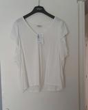 Haut blanc taille XL neuf