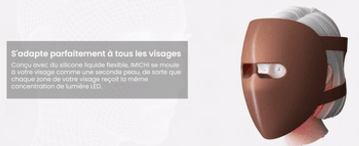 Masque LED Visage Luminothérapie - photo numéro 5