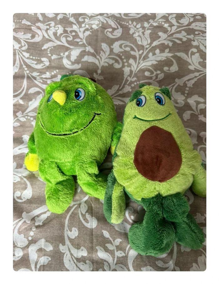 Lots de 2 peluche verte | Section fruit lidl - photo numéro 1