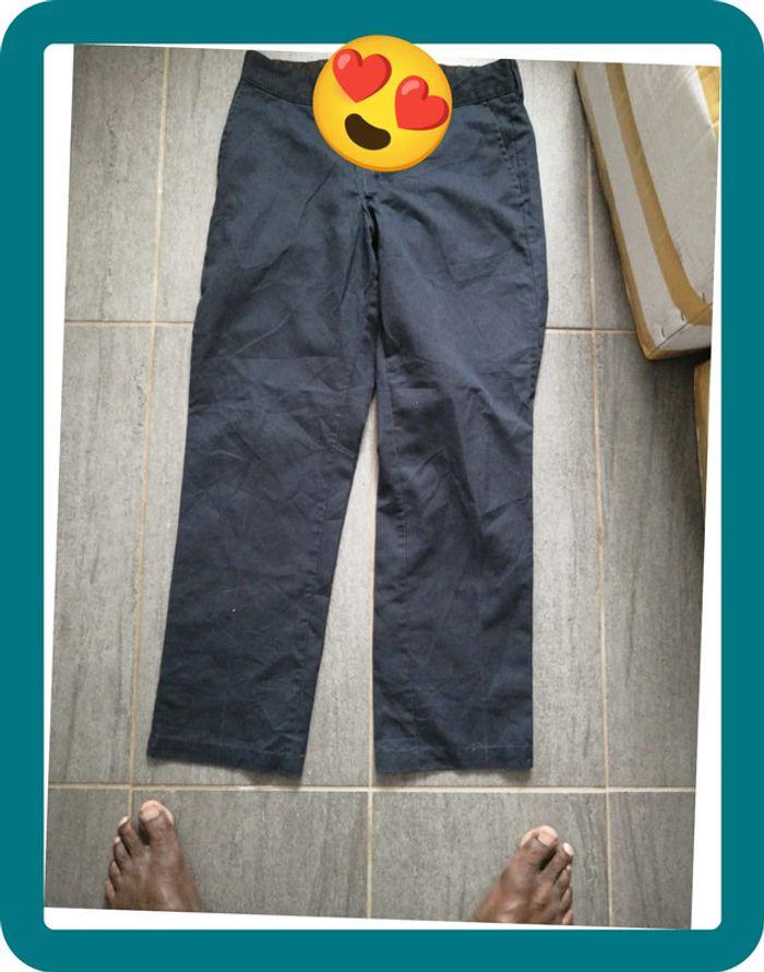 Pantalon dickies marine taille 42 hauteur 96 cm - photo numéro 2