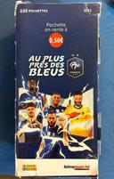 Album et coffret de 1150 cartes Panini Foot les bleus 2022