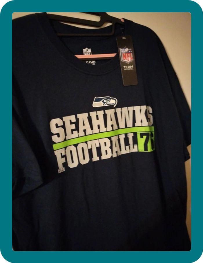 T-shirt NFL seahawjs L - photo numéro 2