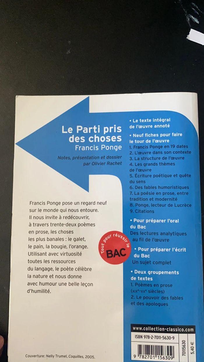 Le parti pris des choses Francis change - photo numéro 2