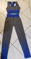 Ensemble brasserie + legging de sport Lee Cooper