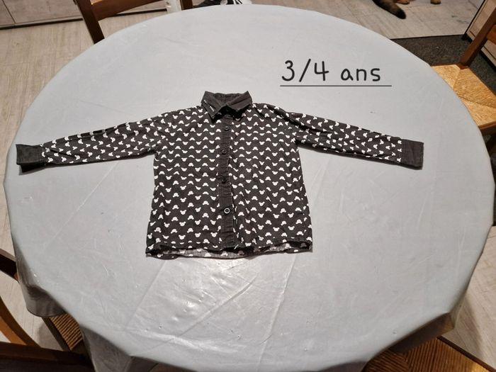 Chemise mickey mouse 3/4 ans - photo numéro 1