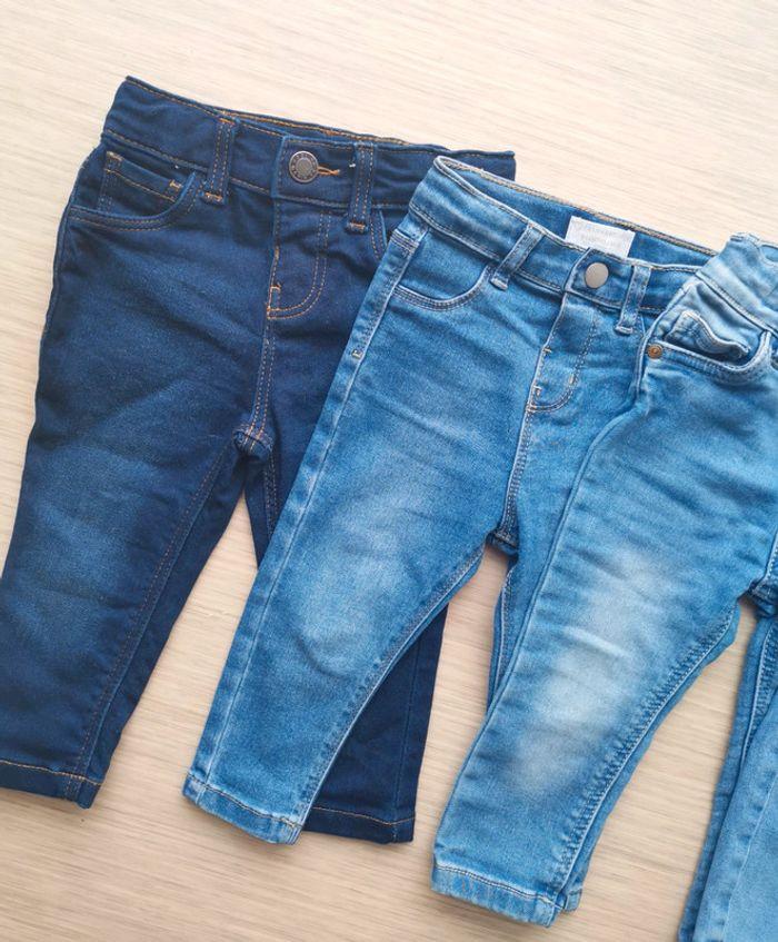 Lot 4 jeans slim - photo numéro 3