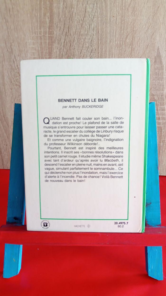 Bennett dans le bain, 1980, bibliothèque verte - photo numéro 2