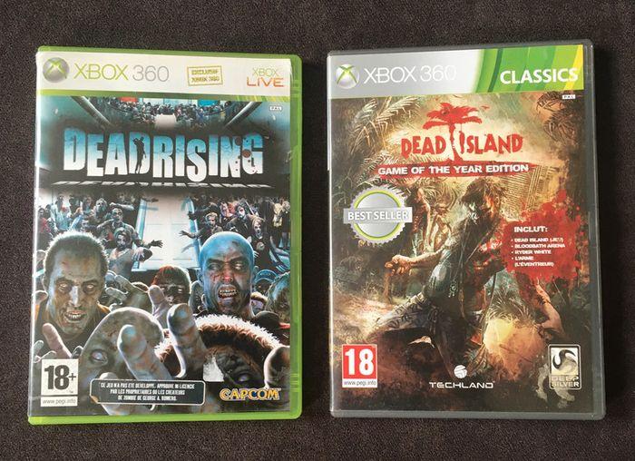 Lot 2 jeux de zombies: Deadrising + Dead Island GOTY sur Xbox 360 - photo numéro 1