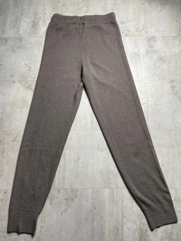 Pantalon jogger regular fit en  laine melangé - photo numéro 2