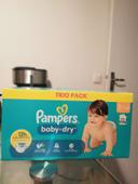 Couche pampers taille3