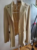 Veste tailleur beige - taille 38