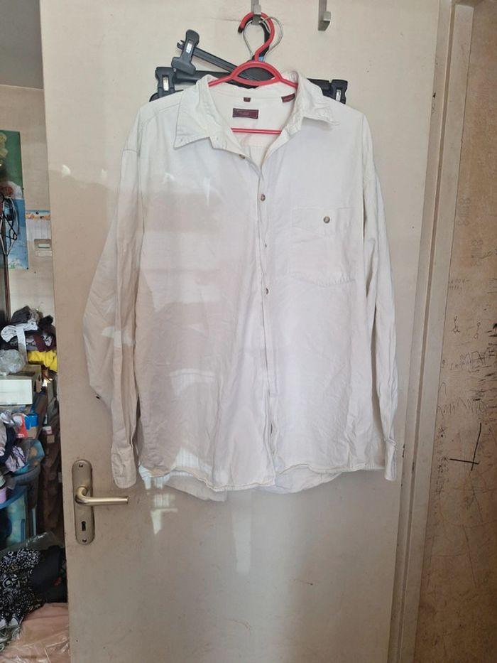 Chemise blanche crème taille 4